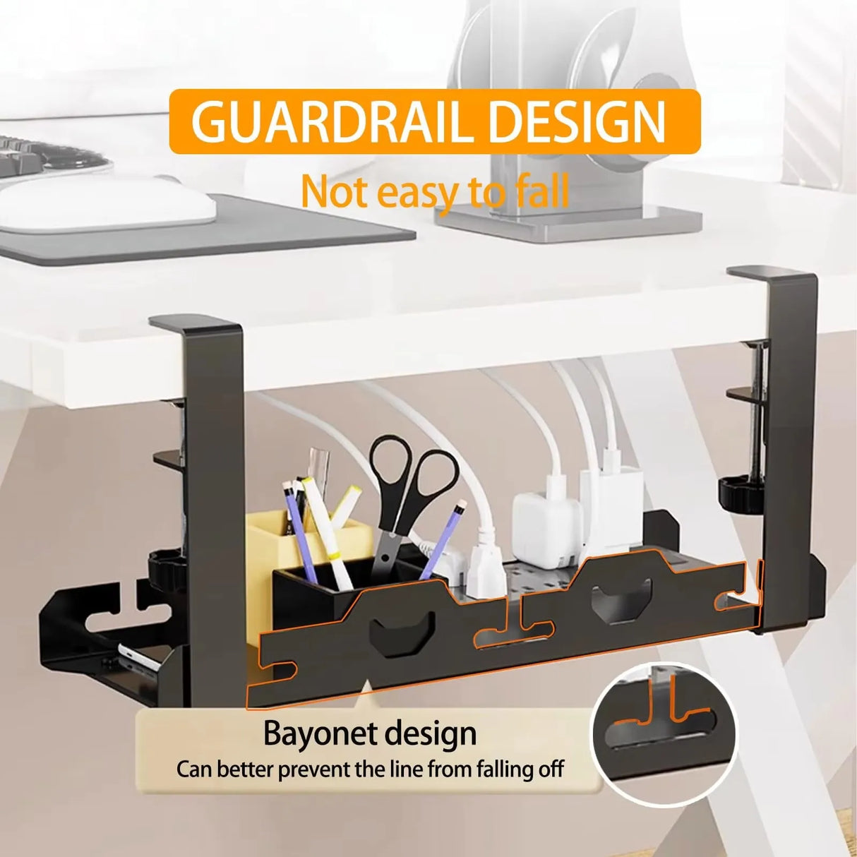 Under Desk Storage Shelf