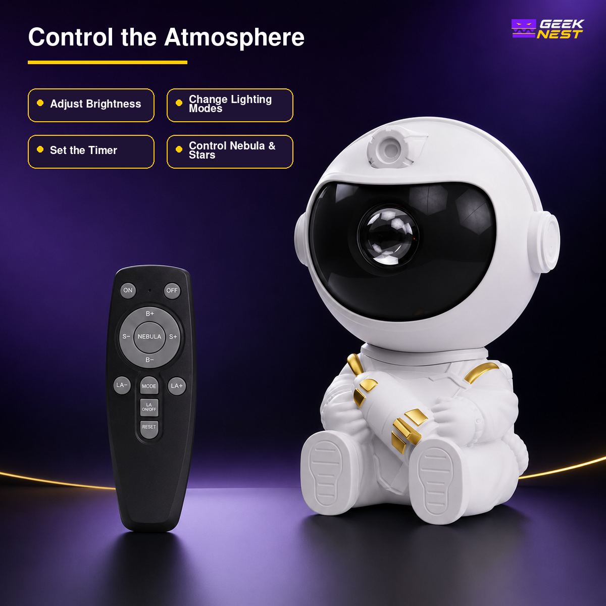 Astronaut™ Galaxy Projector