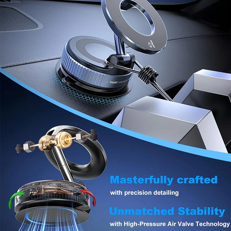 Suporte Veicular a Vácuo para Celular SnapLock 360™