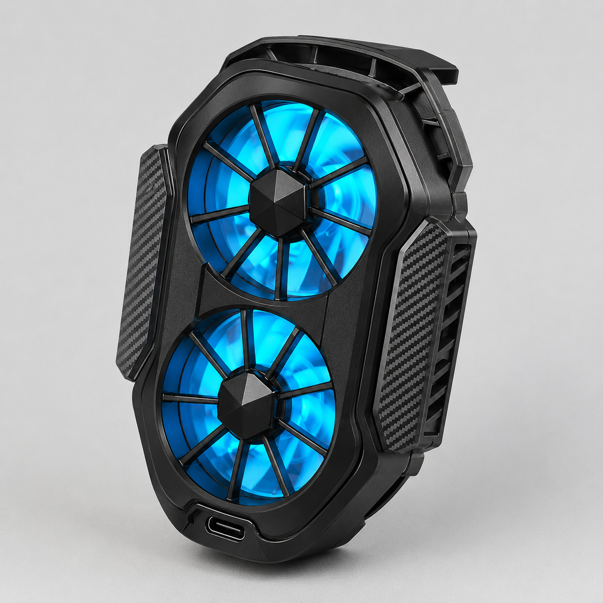 FrostWing Dual-Fan Phone Cooler
