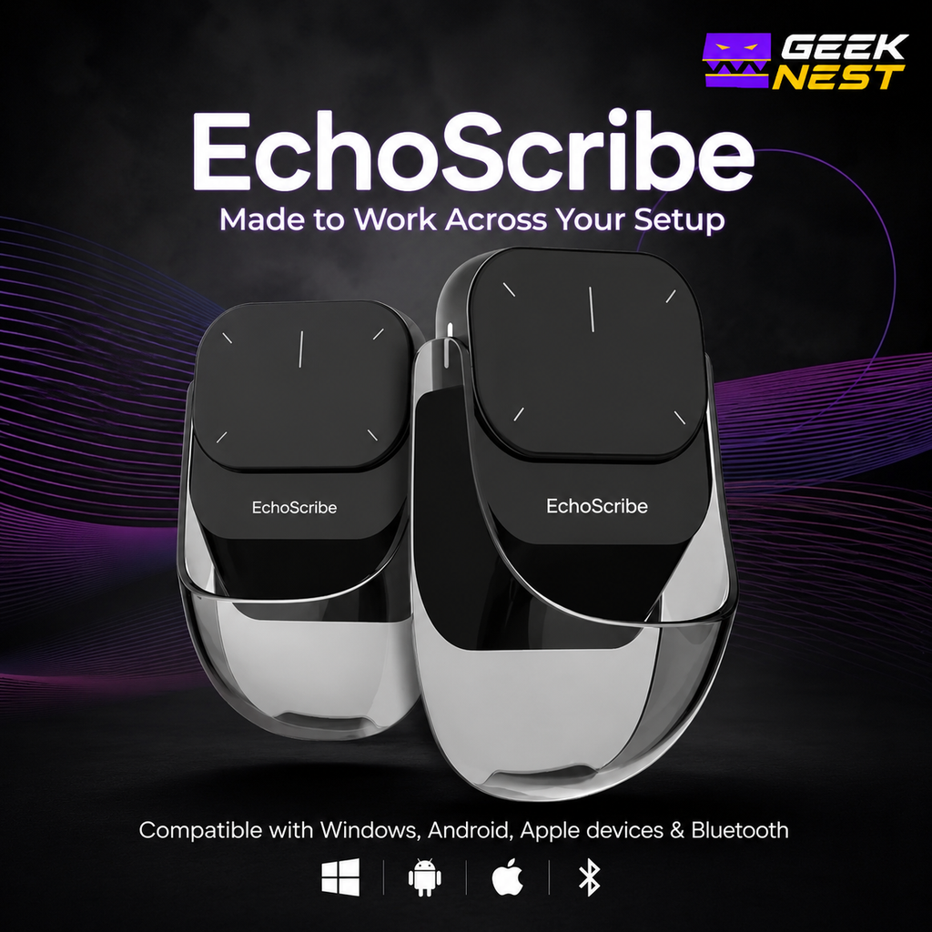 EchoScribe AI Air Mouse — Present, Click and Record Hands-Free
