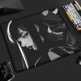 Crimson Mask Desk Mat