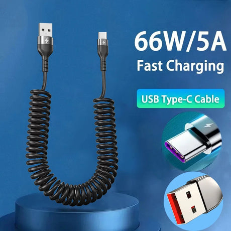 CoilCharge 66W Charging Cable
