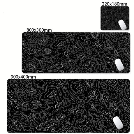 Obsidian Flow Desk Mat