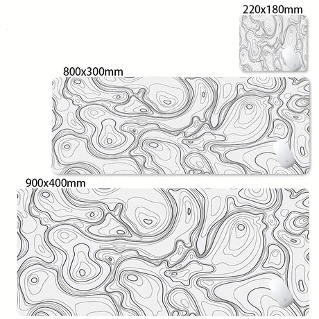 Obsidian Flow Desk Mat
