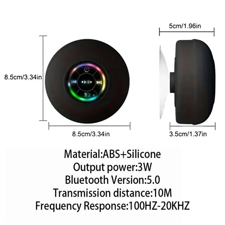 AquaBeat LED Bluetooth Speaker