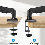 Braço para um monitor