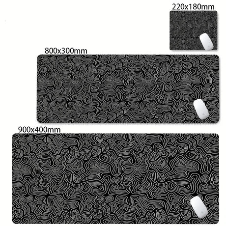 Obsidian Flow Desk Mat