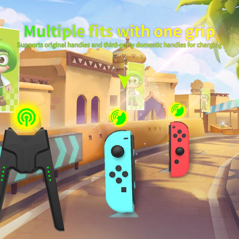 SwitchCharge: Grip Carregador