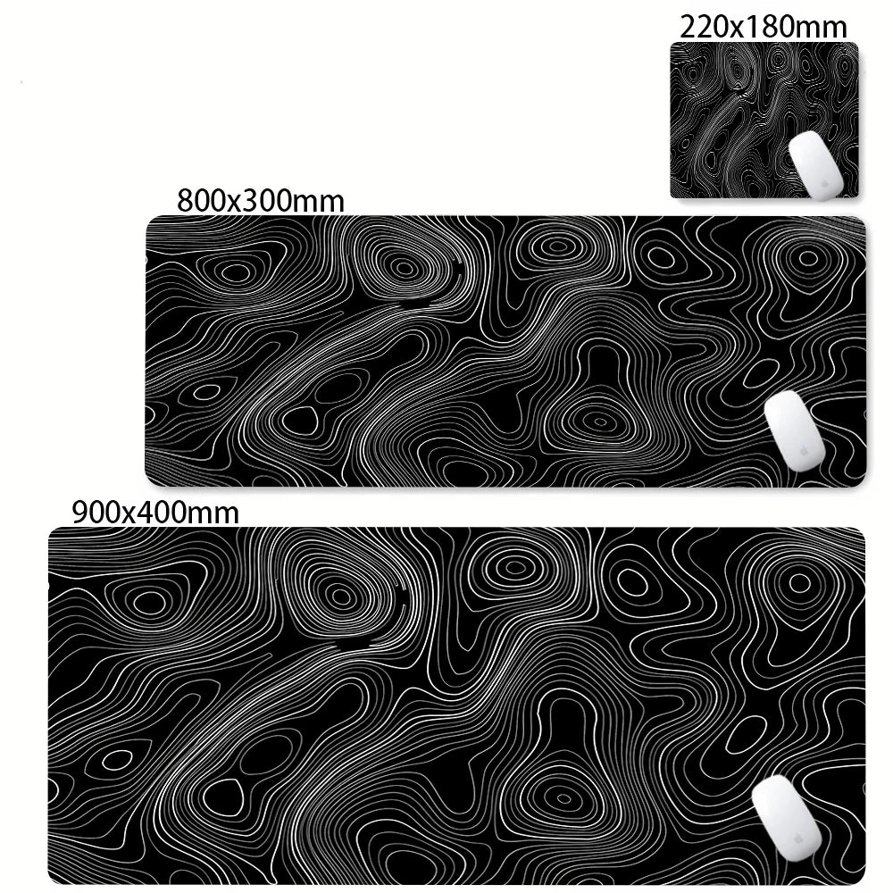 Obsidian Flow Desk Mat