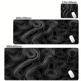 Obsidian Flow Desk Mat