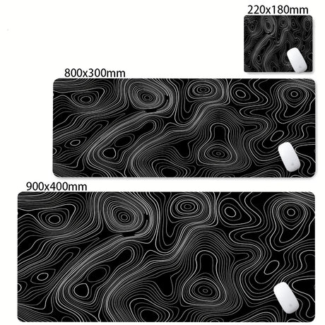 Obsidian Flow Desk Mat
