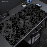 Obsidian Flow Desk Mat