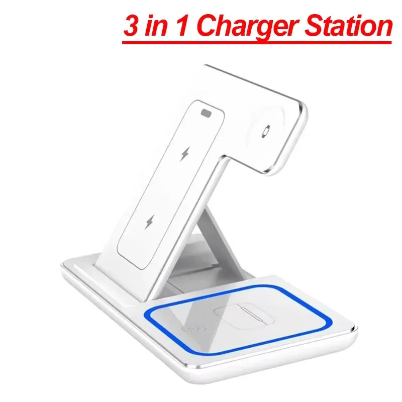 3-in-1 Kabellose Ladestation