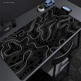 Obsidian Flow Desk Mat