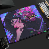 Crimson Mask Desk Mat