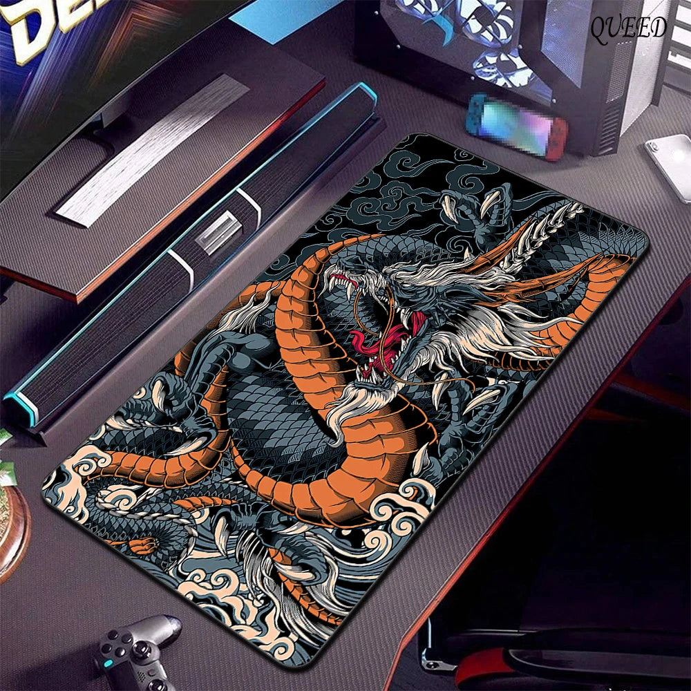 Schatten-Drachen-Schreibtischunterlage