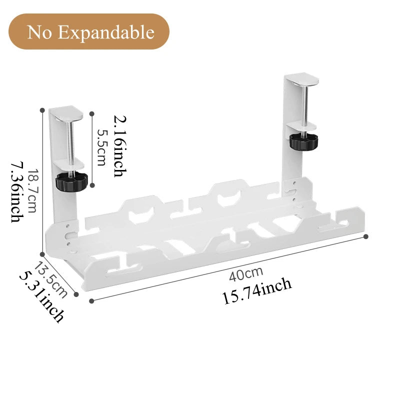 Under Desk Storage Shelf