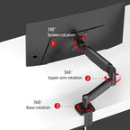 Braço para um monitor
