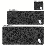 Obsidian Flow Desk Mat