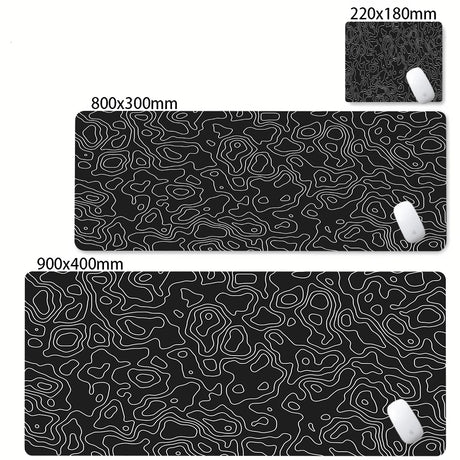 Obsidian Flow Desk Mat