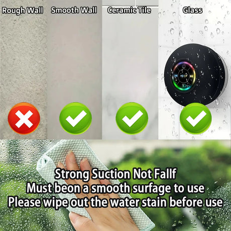 AquaBeat LED Bluetooth Speaker