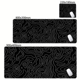 Obsidian Flow Desk Mat