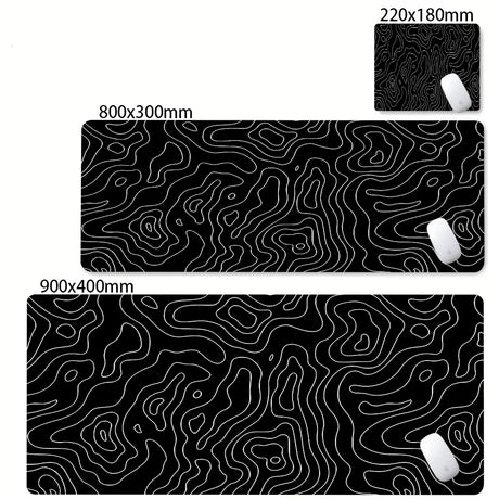 Obsidian Flow Desk Mat