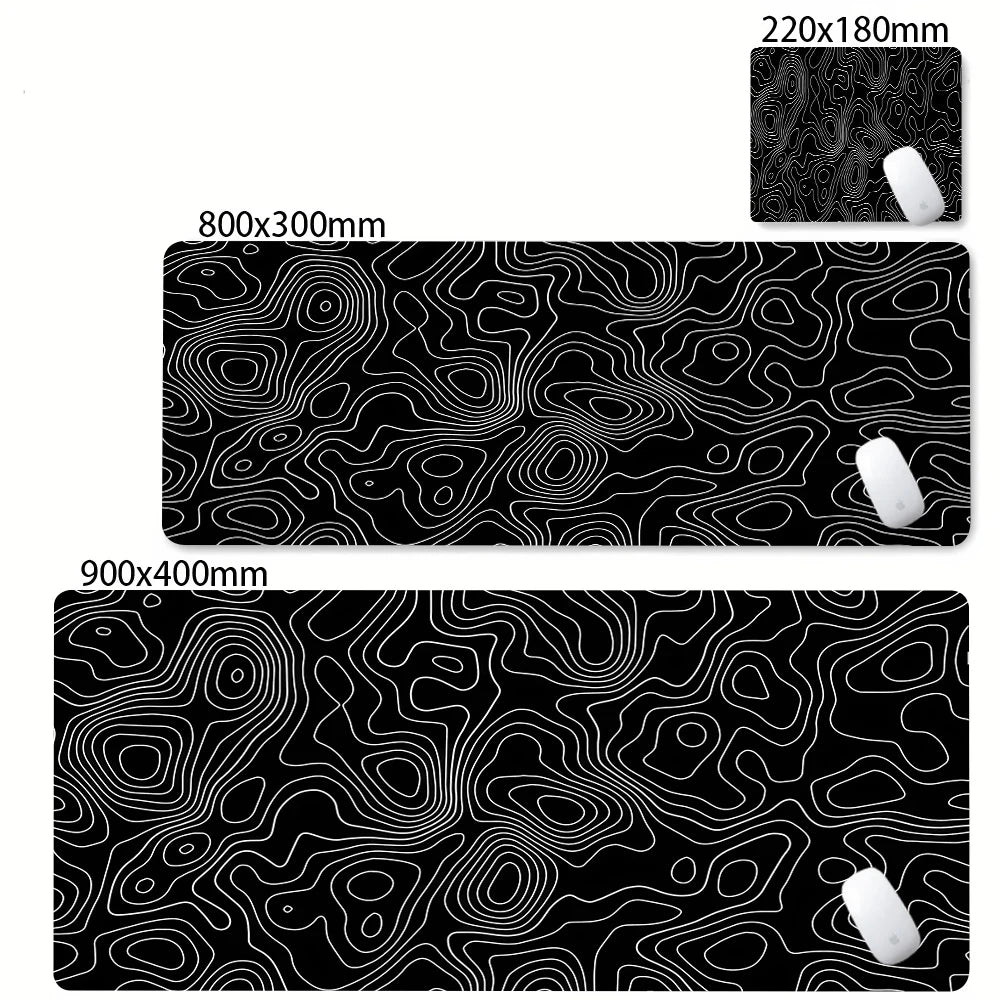 Obsidian Flow Desk Mat