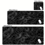 Obsidian Flow Desk Mat
