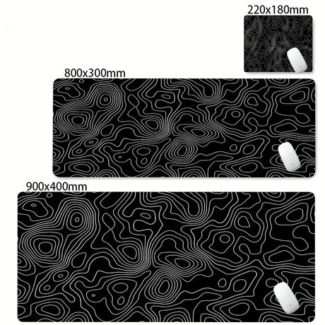 Obsidian Flow Desk Mat