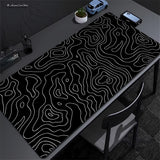 Obsidian Flow Desk Mat