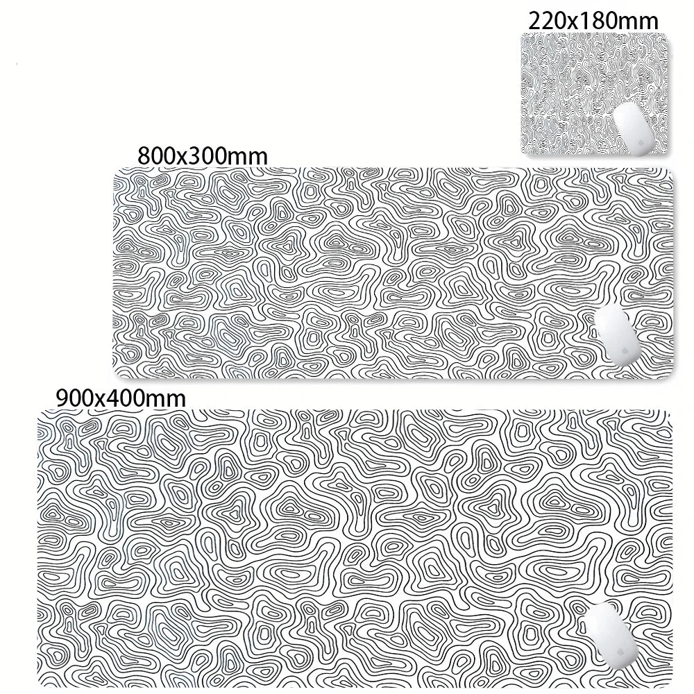 Obsidian Flow Desk Mat