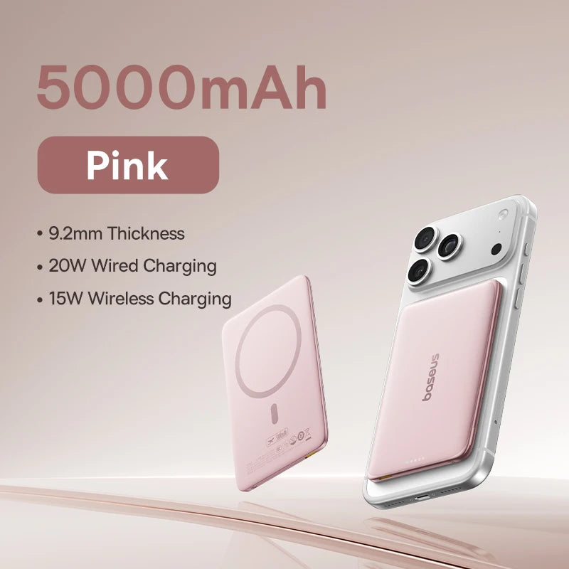 MagVolt Slim 5K Magnetische Power Bank
