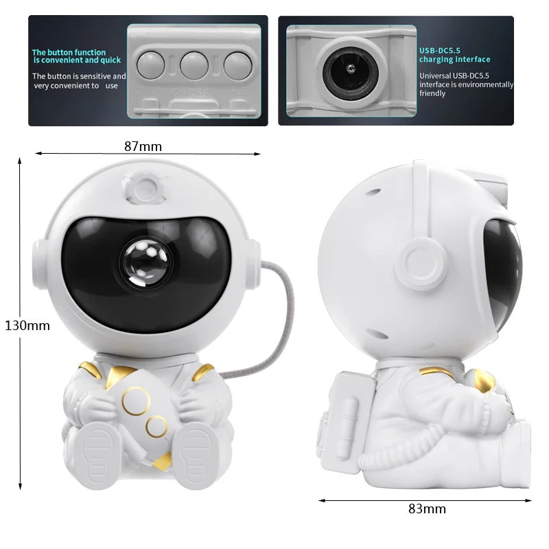 Astronaut™ Galaxy Projector