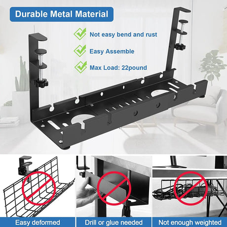 Under Desk Storage Shelf