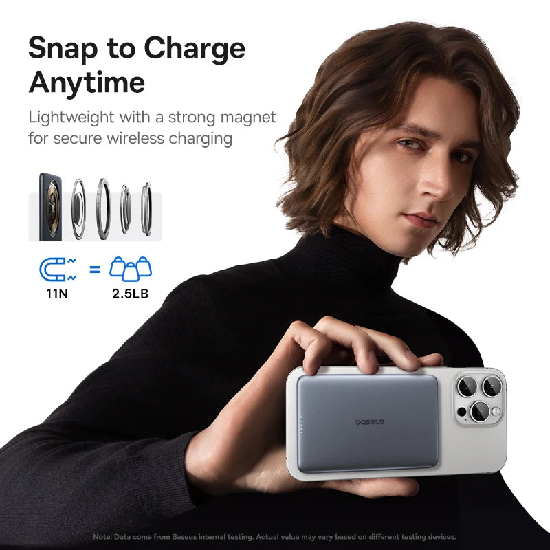 Power Bank Magnético MagVolt Slim 5K
