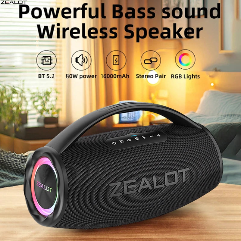 ThunderBeat 80W Bluetooth-Lautsprecher