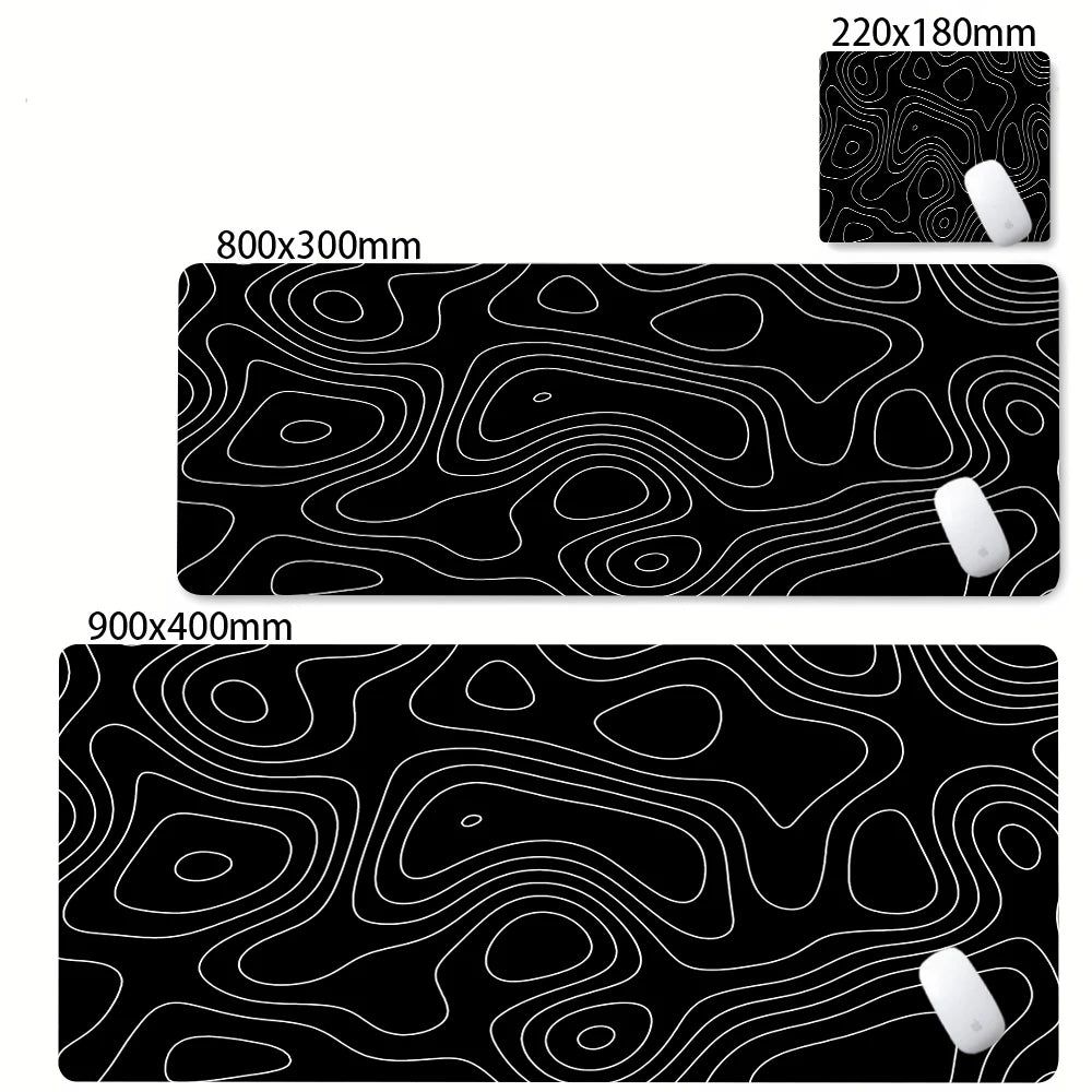 Obsidian Flow Desk Mat
