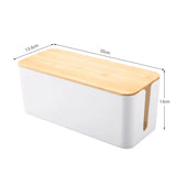 Wooden Cable Organiser Box