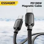 Cabo Retrátil FlexCharge 100W