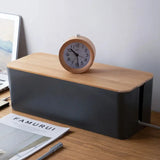 Wooden Cable Organiser Box