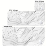 Obsidian Flow Desk Mat