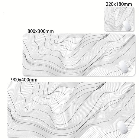 Obsidian Flow Desk Mat