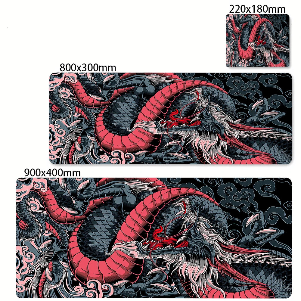 Schatten-Drachen-Schreibtischunterlage