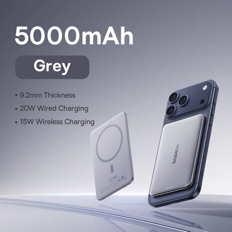 MagVolt Slim 5K Magnetische Power Bank