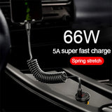 CoilCharge 66W Charging Cable