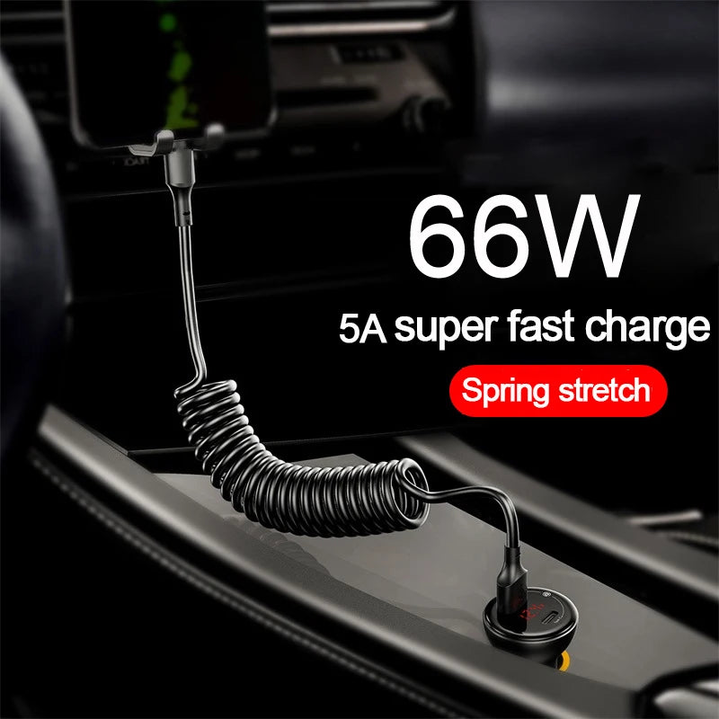 Cabo de carregamento CoilCharge 66W