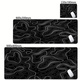 Obsidian Flow Desk Mat