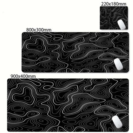 Obsidian Flow Desk Mat